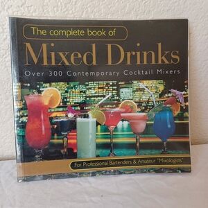 The Complete Book of Mixed Drinks, Vintage Cocktail Recipe Book 2005